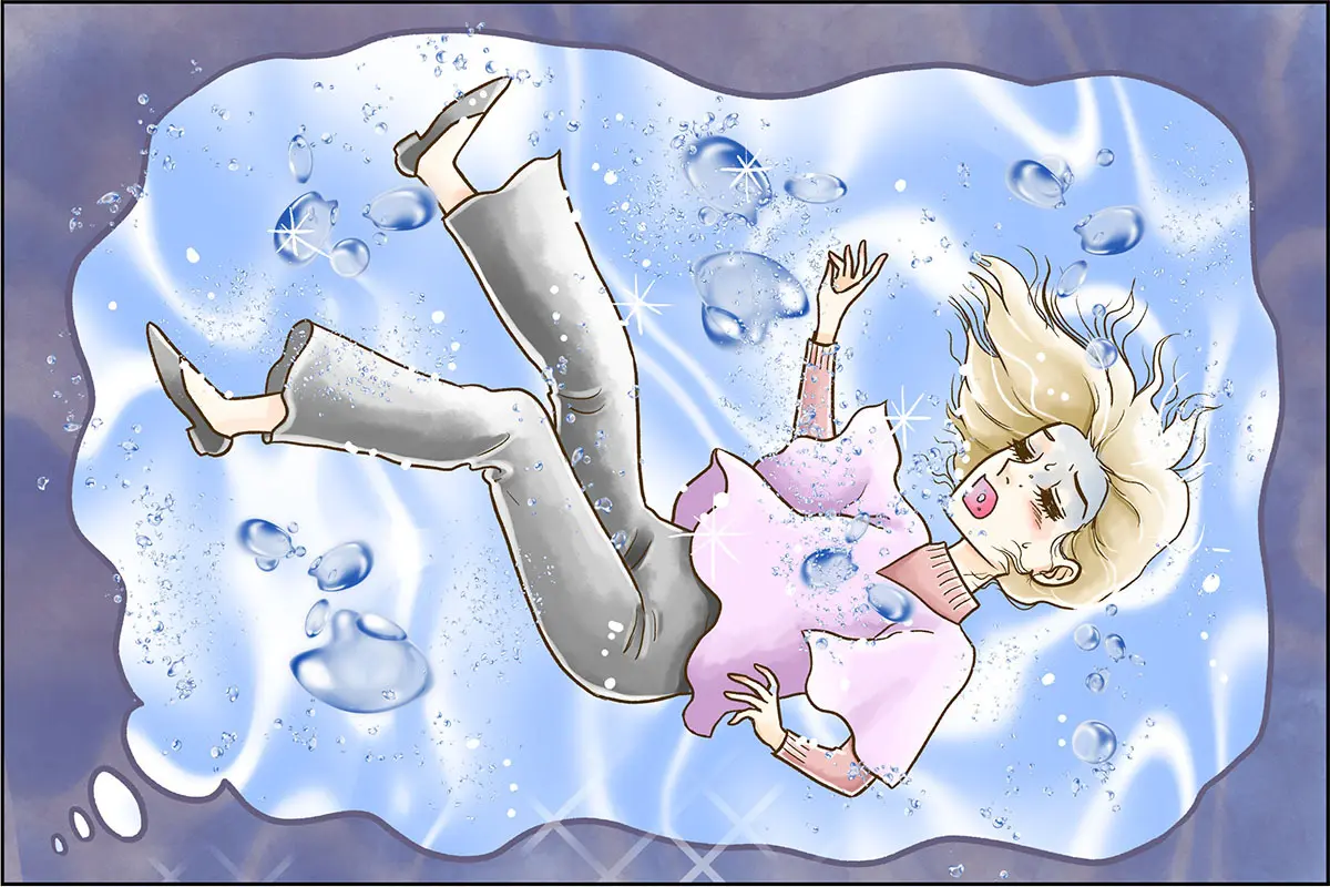 OurAge×Webエクラ　更年期エピソードのイラスト１