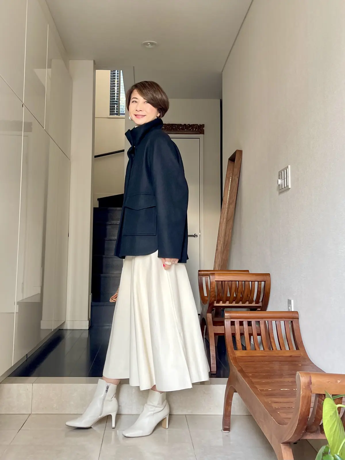 MOGA ライトウールジャケットコート の画像_8