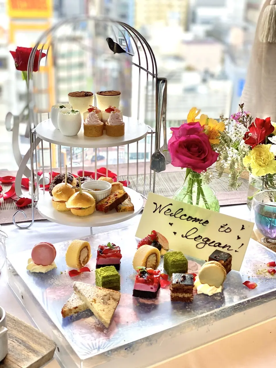 THE LEGIAN TOKYOのアフタヌーンティー