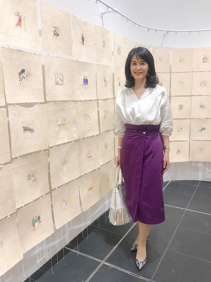 展示会で春のブラウスデビューの画像_4