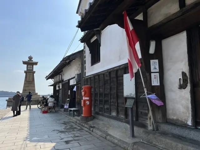 鞆の浦のシンボル常夜燈