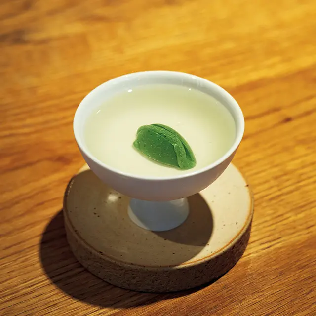 韓国の旧盆料理、松餅（ソンピョン）がカクテルに。