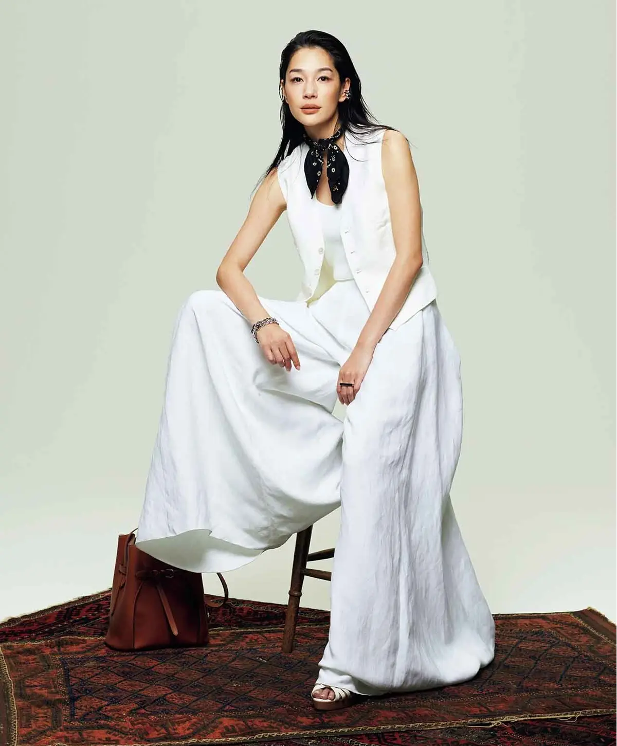 ラルフ ローレンのコーデの大塚まゆか