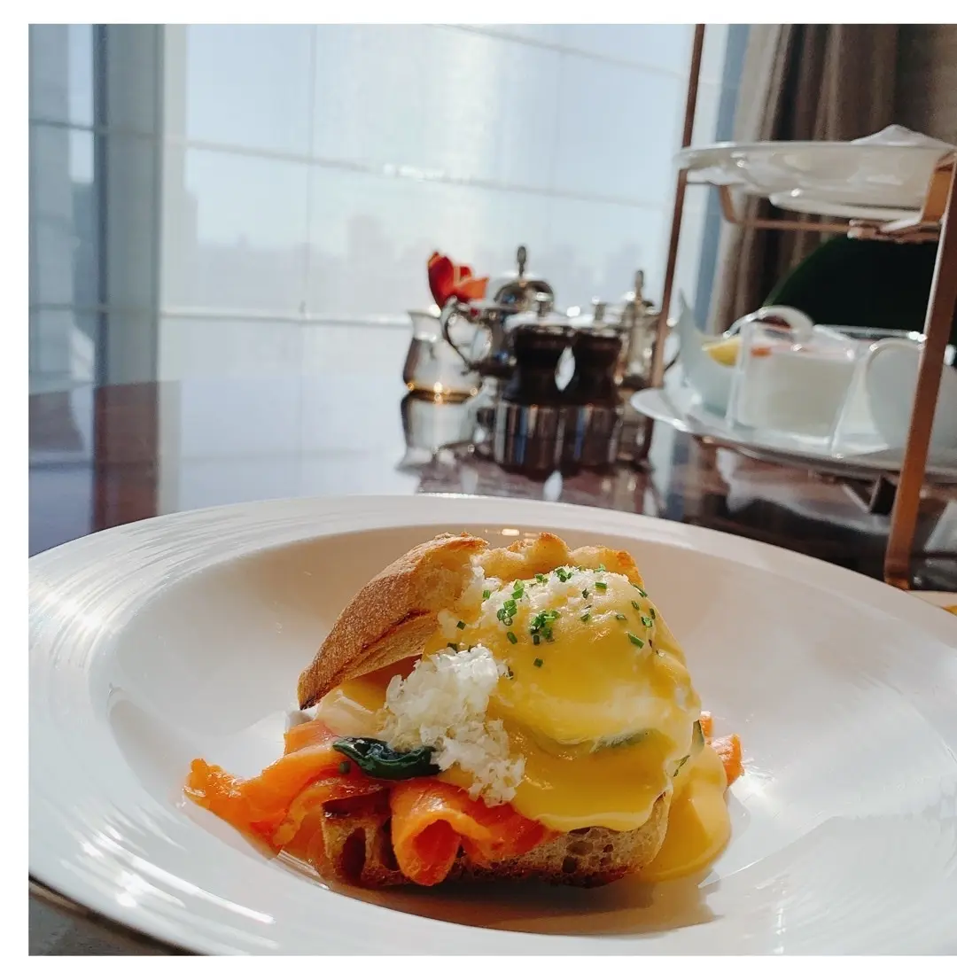 シャングリラ東京ホテルで朝食