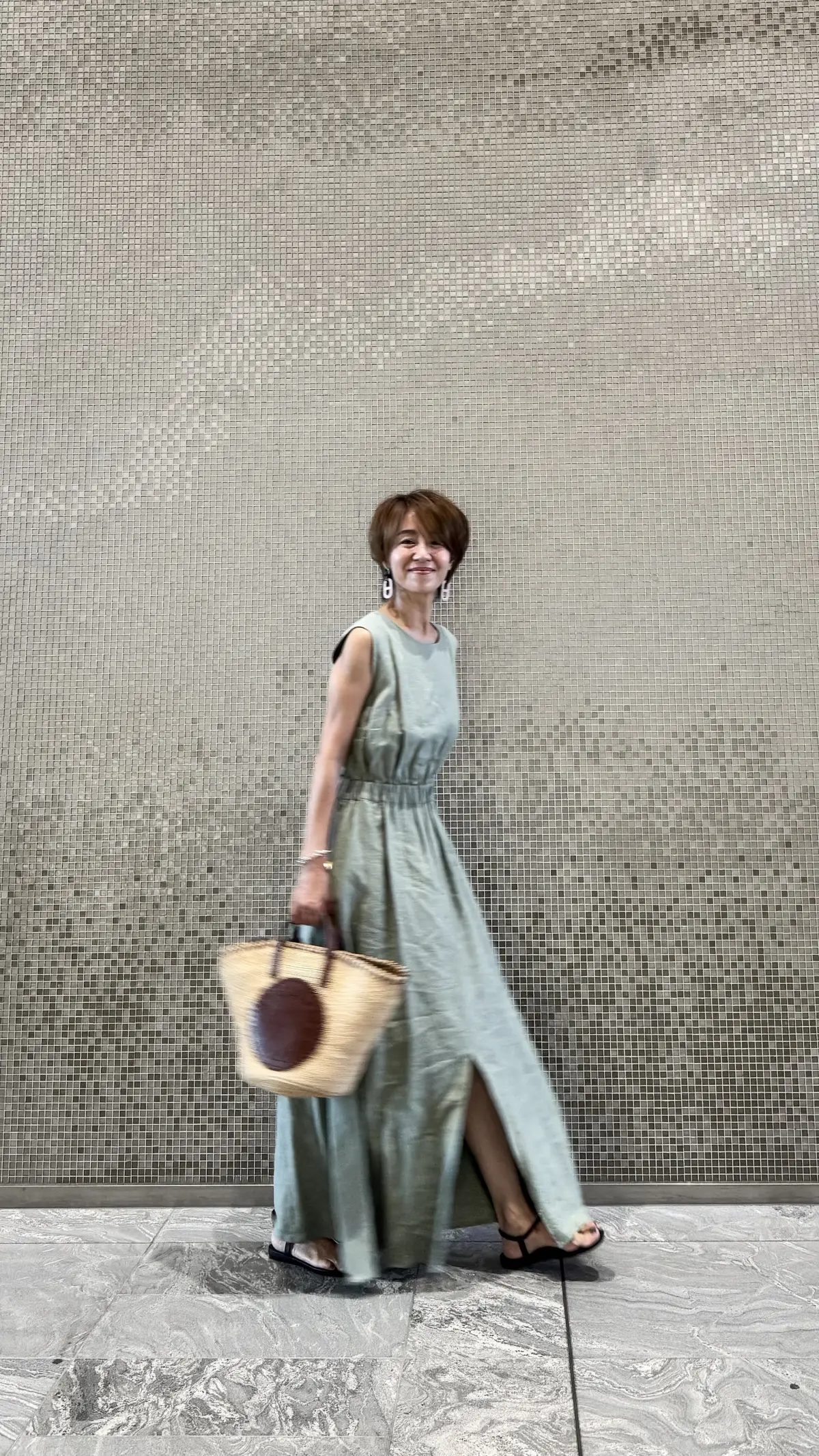 夏の涼やかリネンワンピース2stylinの画像_3