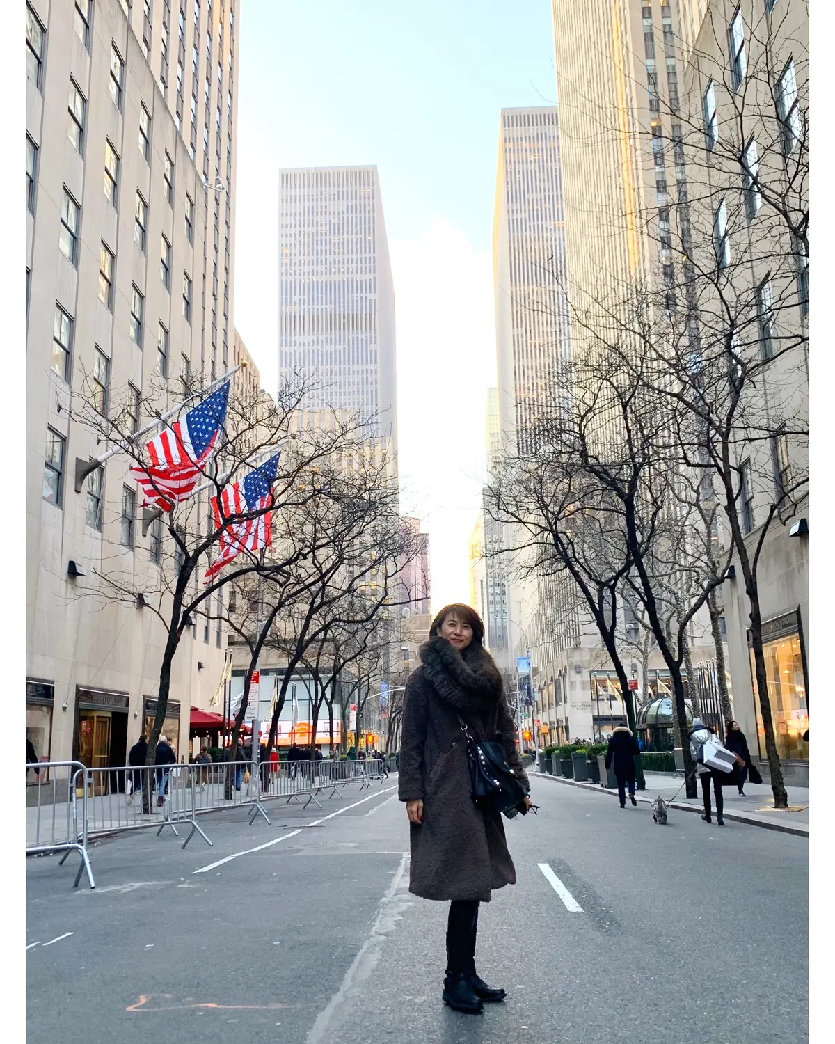 ZARAのボアコートでニューヨークの旅への画像_2