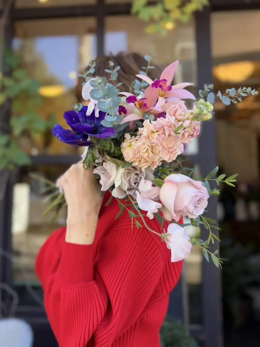 誕生日のブーケと最後にちょっとだけキラキの画像_4