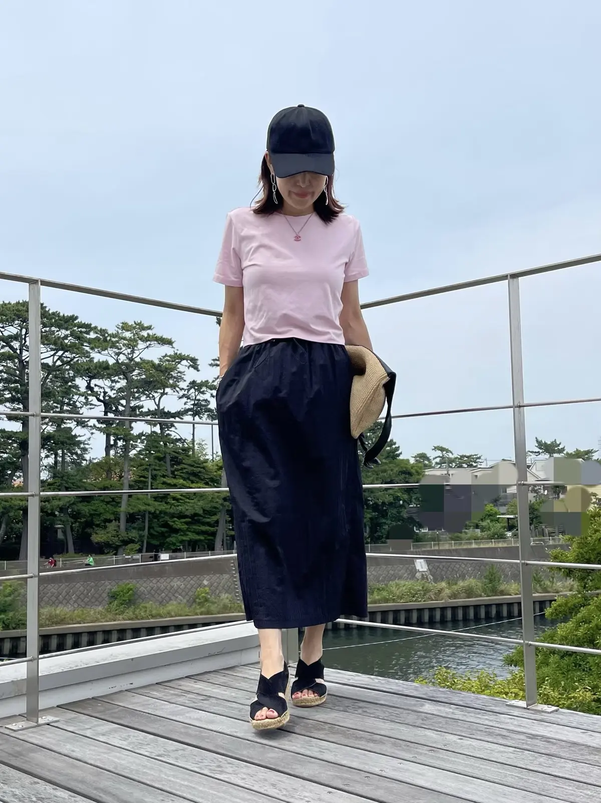 シャカシャカ素材のセットアップ♩着回し色の画像_5