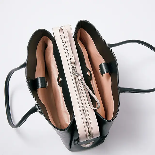 端正なルックスに、インナーカラーがさりげなく映える