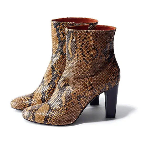 ミッシェルヴィヴィアン　パイソンブーツ
