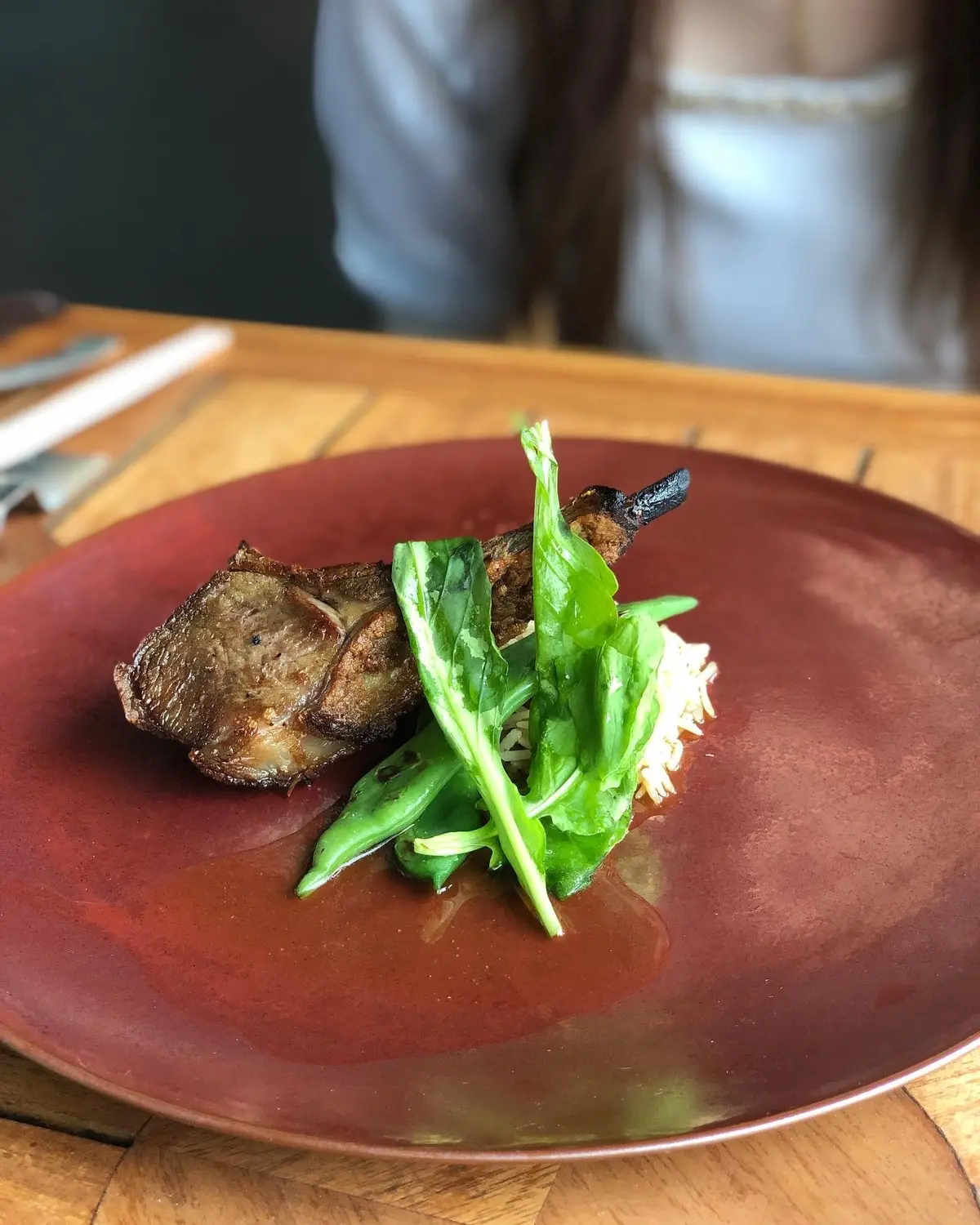 ホテルランチには、リネンのマキシワンピーの画像_5