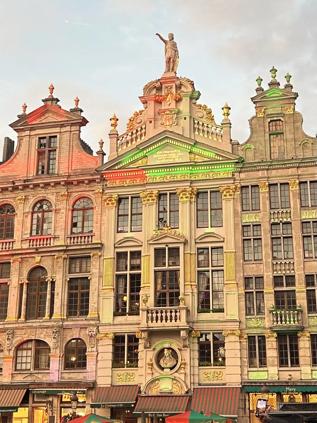 世界遺産　グランプラス　ベルギー