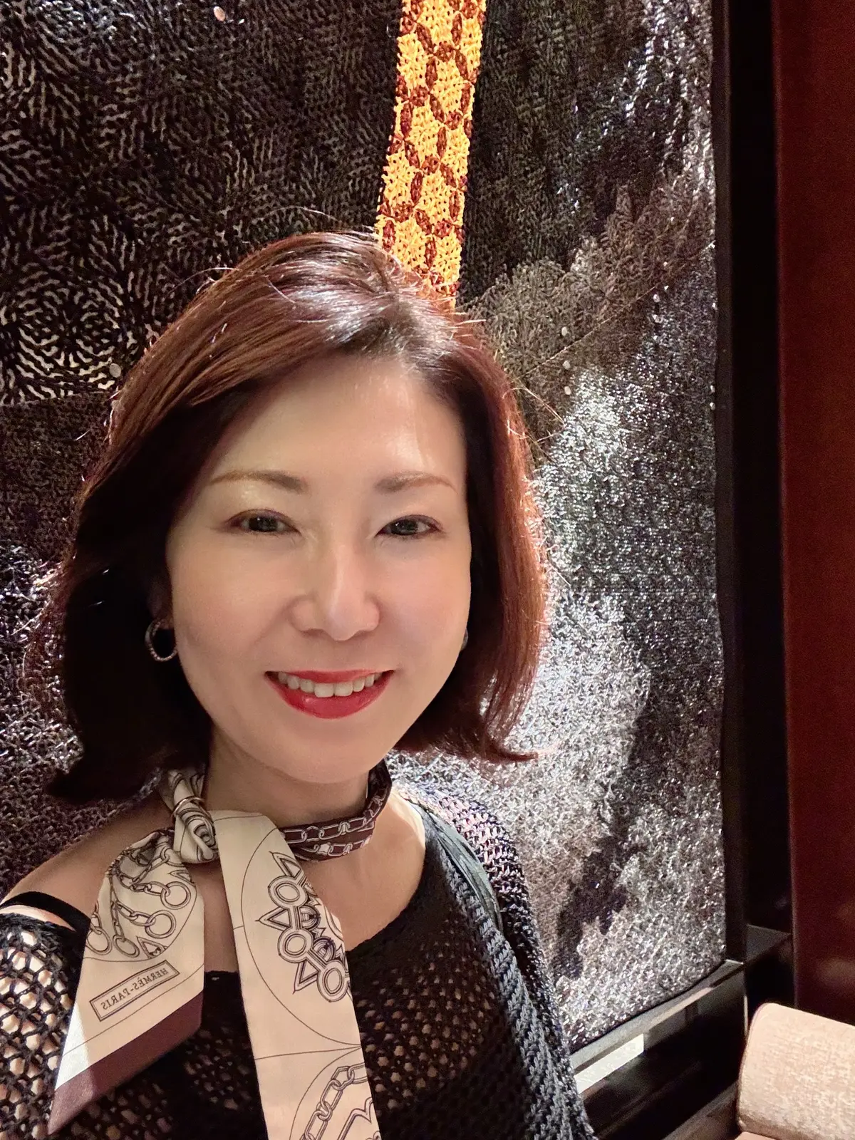 夏の終わりにユニクロパンツで上品ホテルラの画像_10