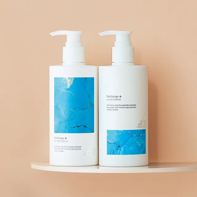 ストリ　Exchange＋H2 （右から）シャンプー・トリートメント