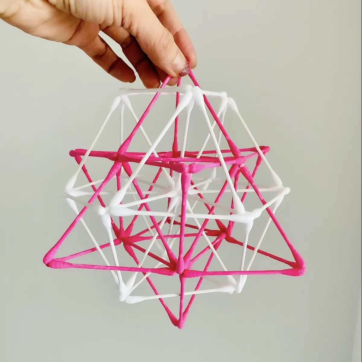 今　ハマっている　神聖幾何学の綿棒ワークの画像_1