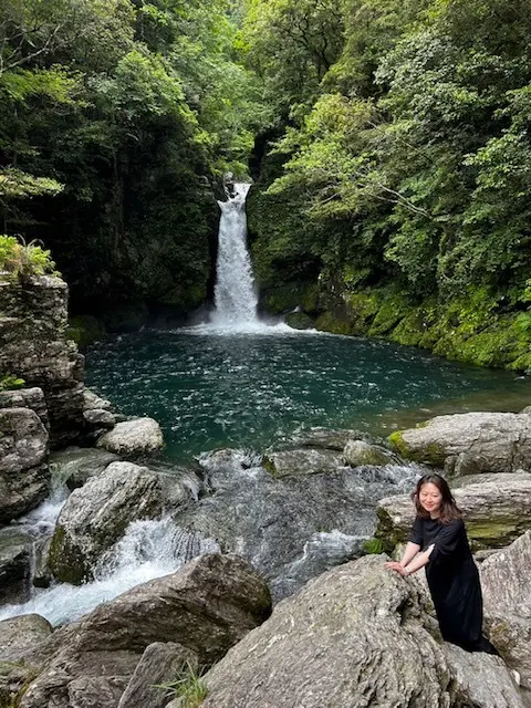 高知　国内旅行　四国　仁淀川　仁淀ブルー　にこ淵　