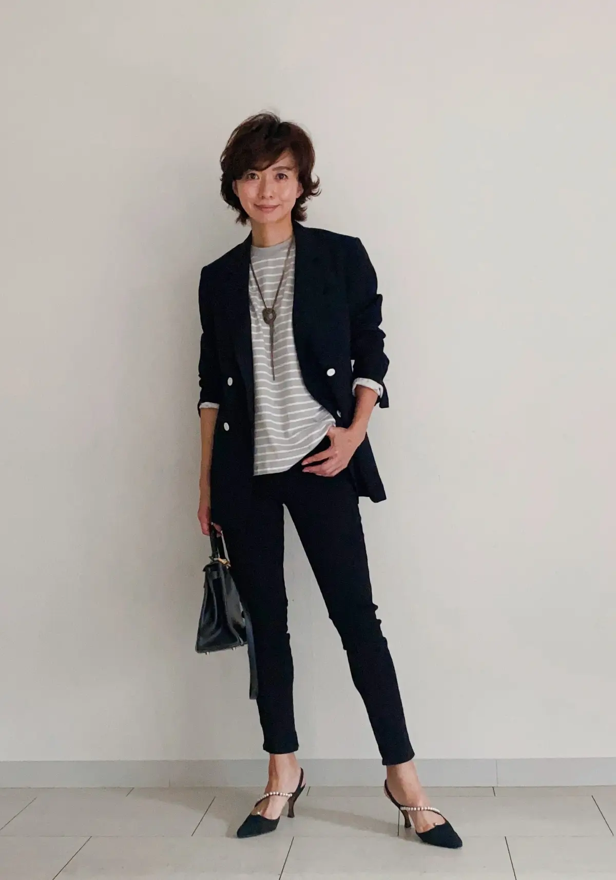 無印良品で見つけたボーダートップスの画像_3