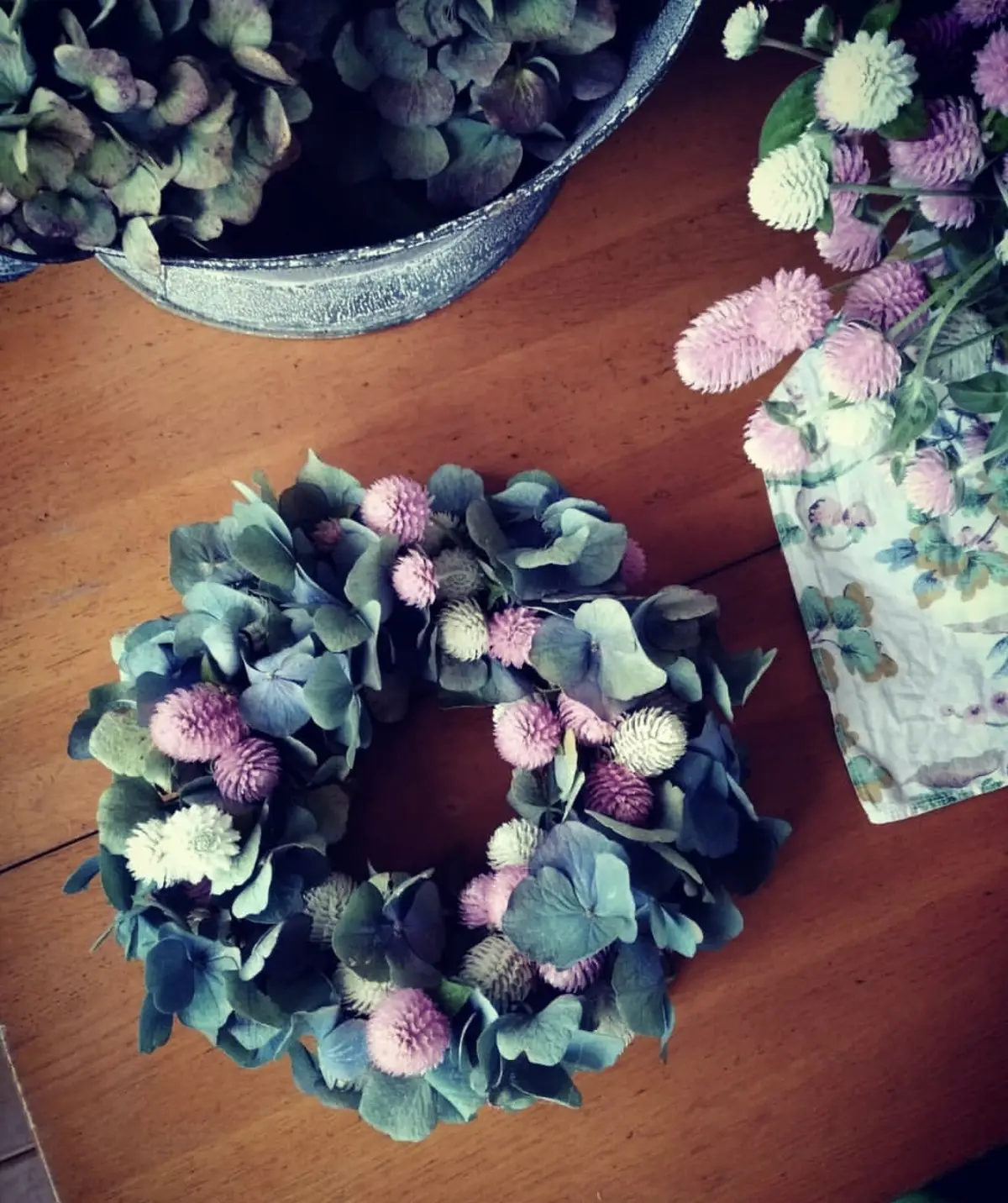 イエローパワー☆簡単リースの作り方の画像_6