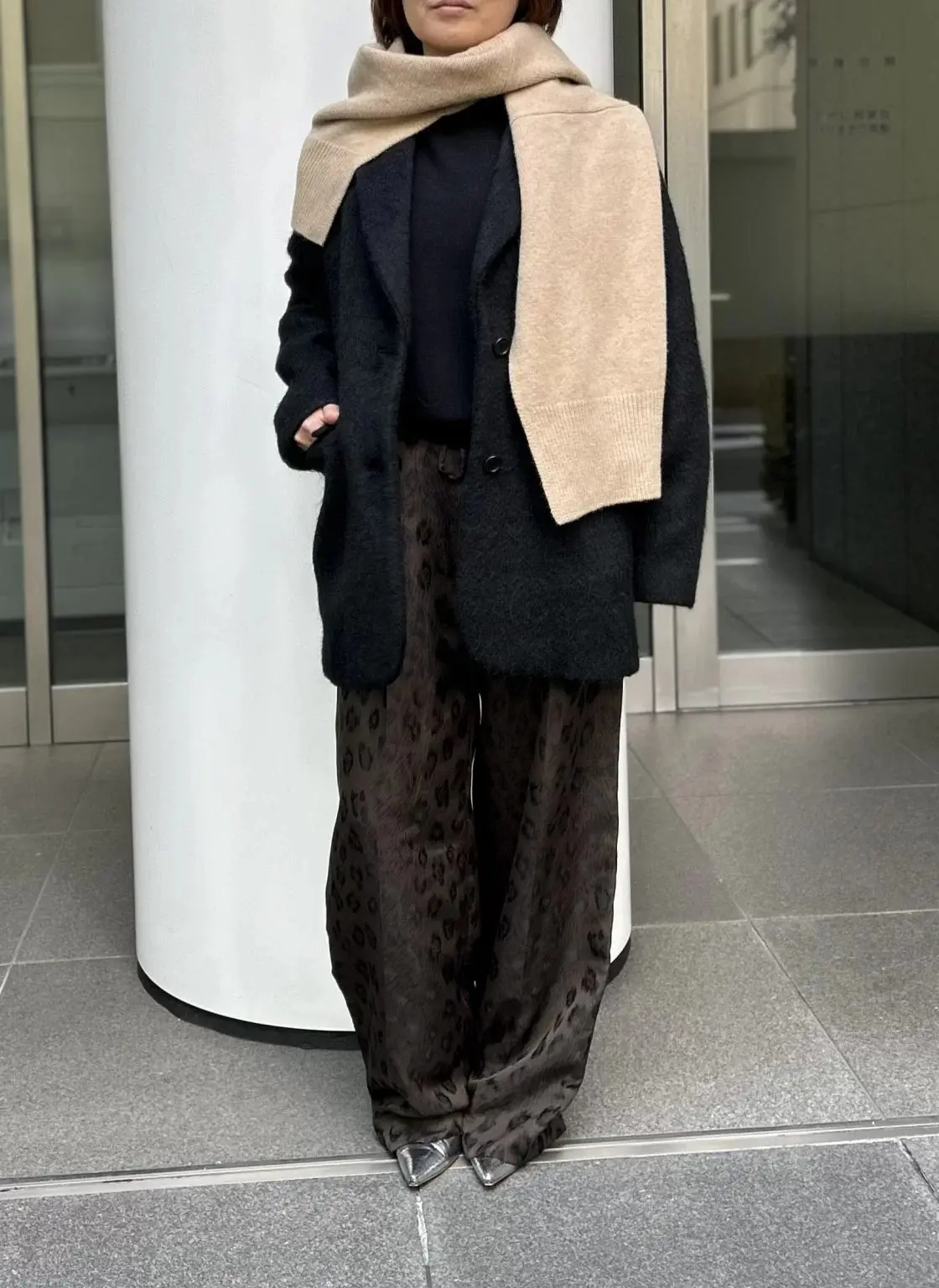 巻くだけでお洒落に変身♪都会的な抜け感をの画像_9