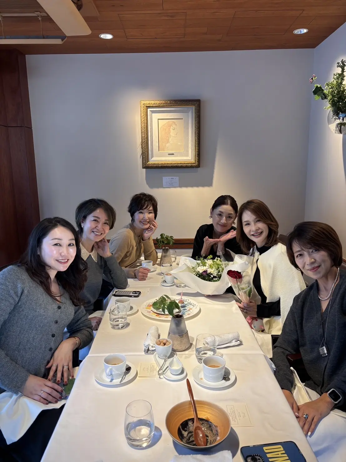 楽しいおしゃべりが1番のご馳走