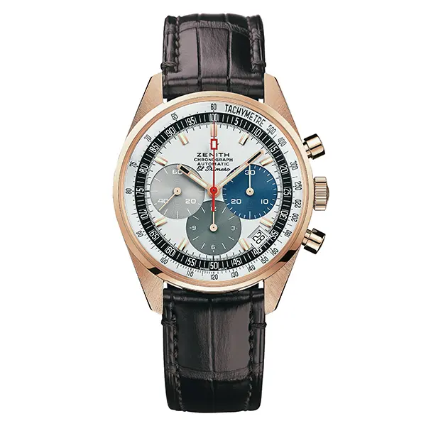 「50」を記念したレアな一本のゼニスのエル プリメロ A386 リバイバル