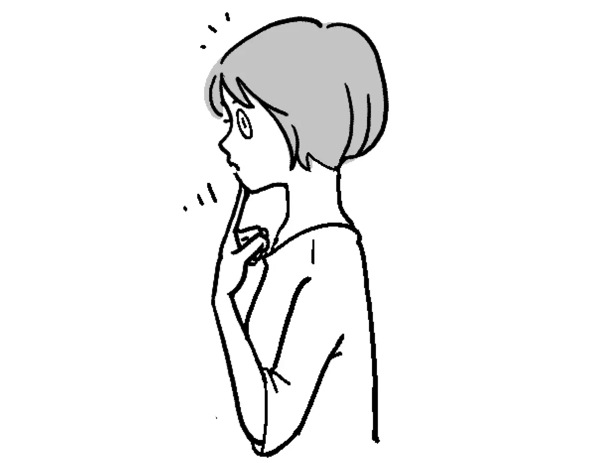 首の突き出しチェック2