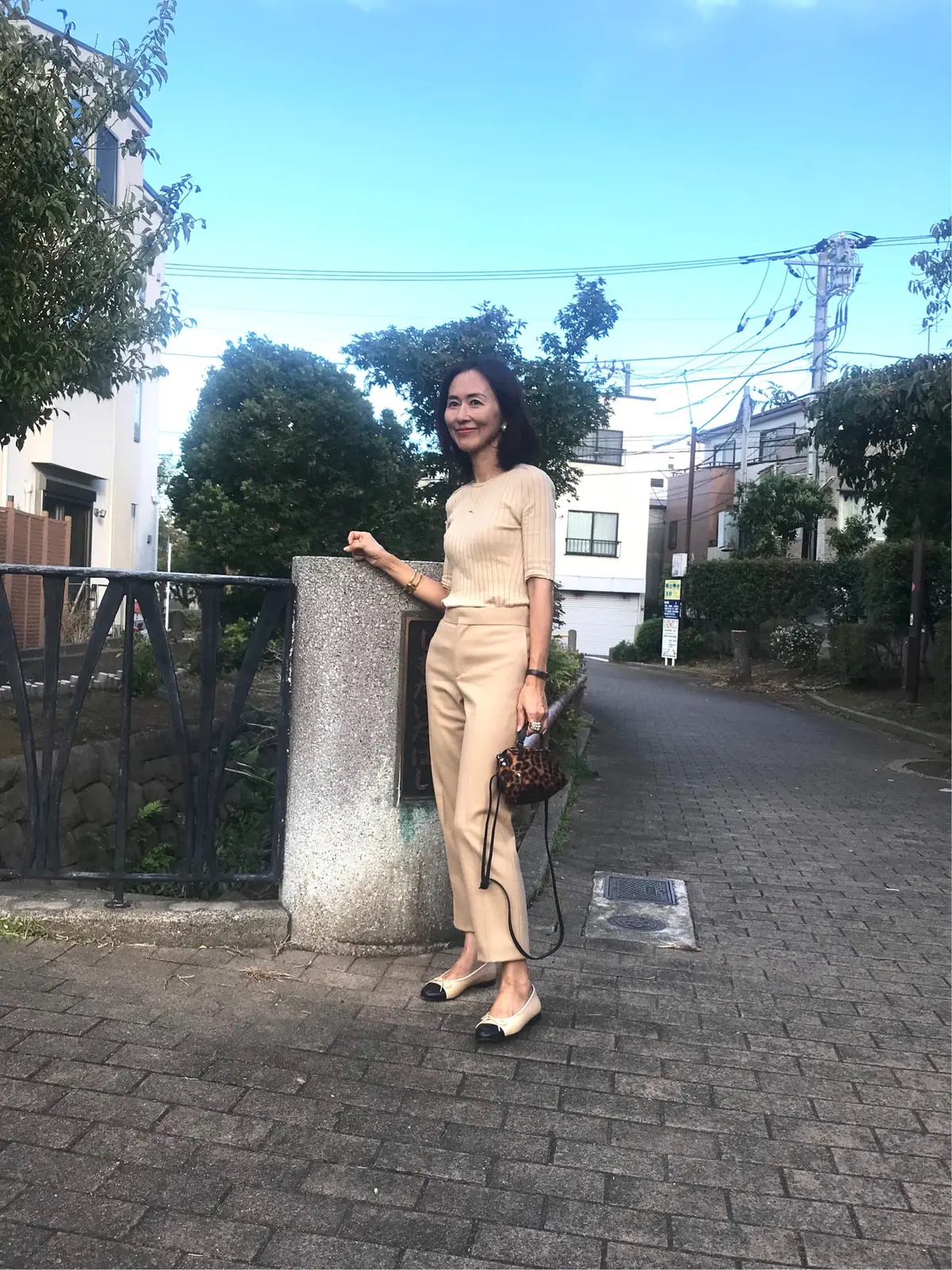 顔映りの良いベージュワントーンコーデ♡の画像_1