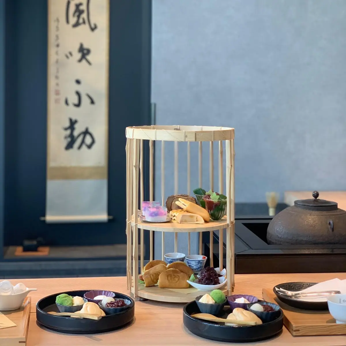 京都 笹屋伊織さんで 和アフタヌーンティの画像_2