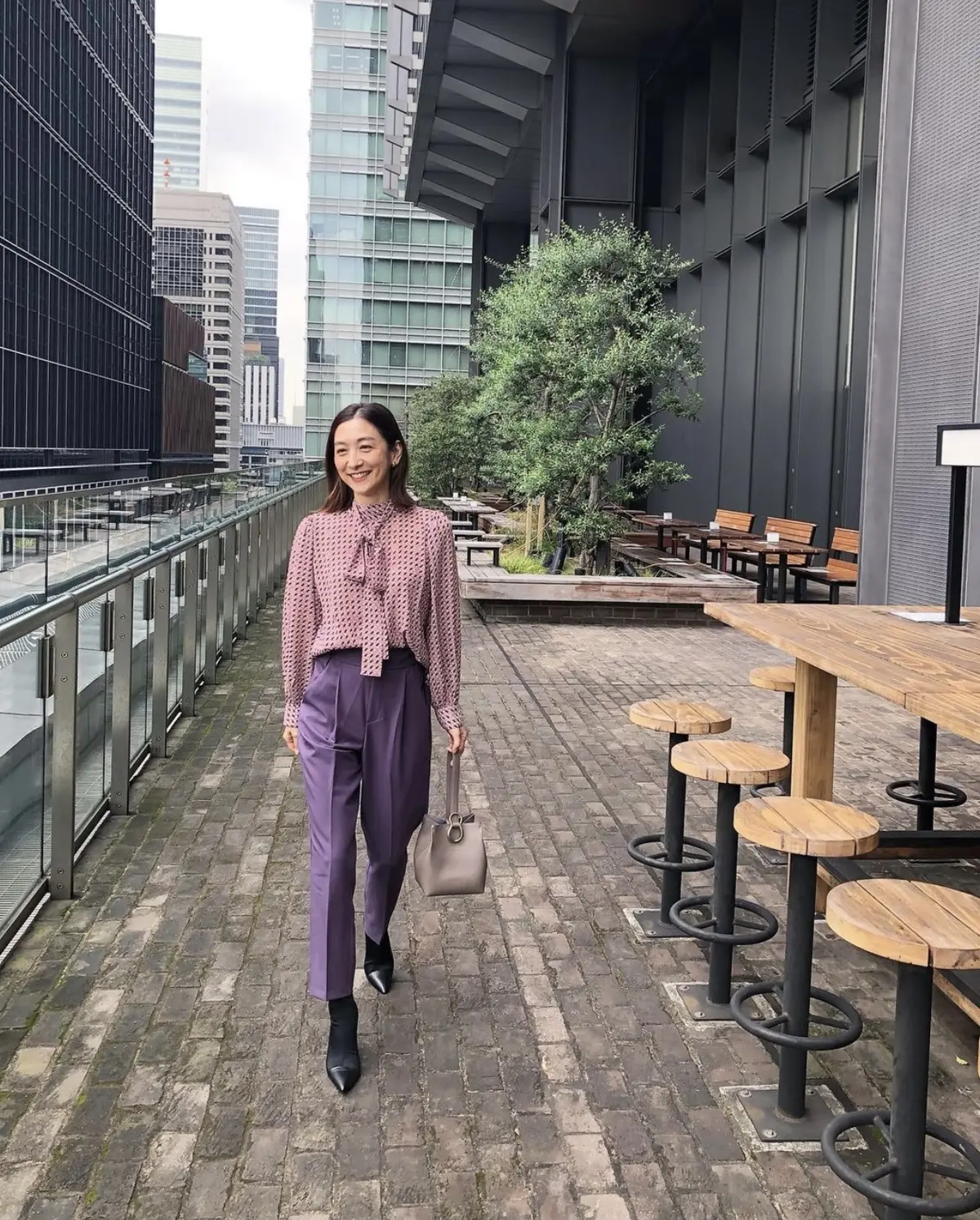 ZARAピンヒールブーツ★4コーデの画像_2