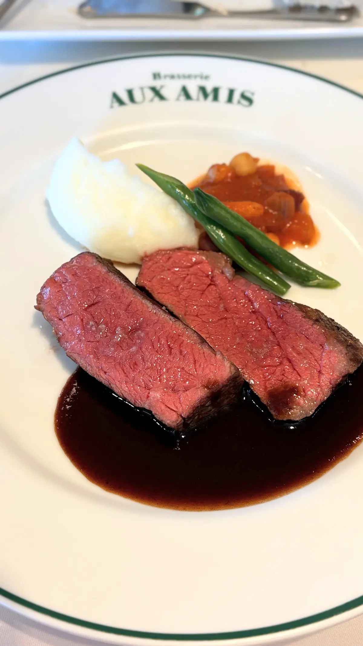 スカイツリー　東京スカイツリー　30階　ブラッスリーオザミ　ランチコース　ステーキ