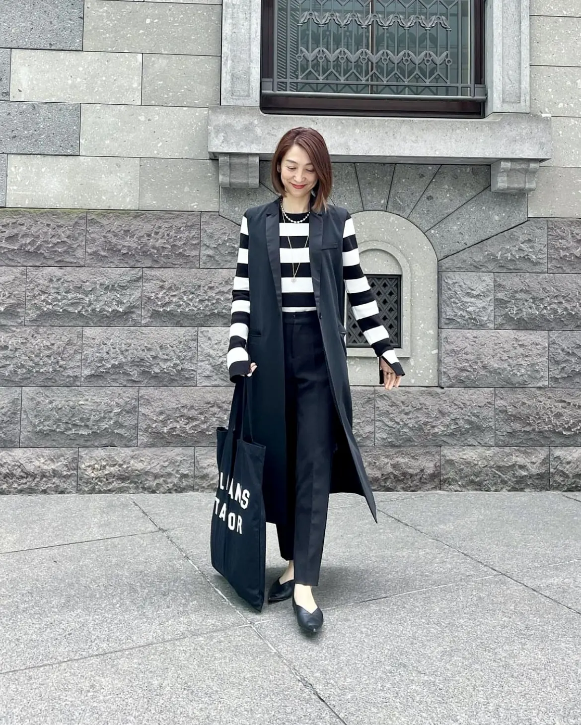 白黒コーデ4style★☆初めての美術館の画像_1