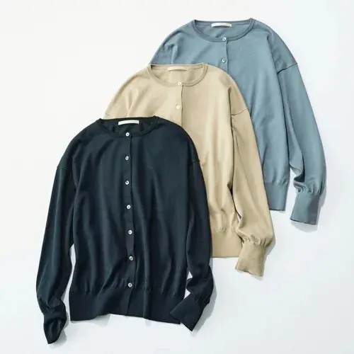 E by eclat シルク混カーディガン ￥16,500