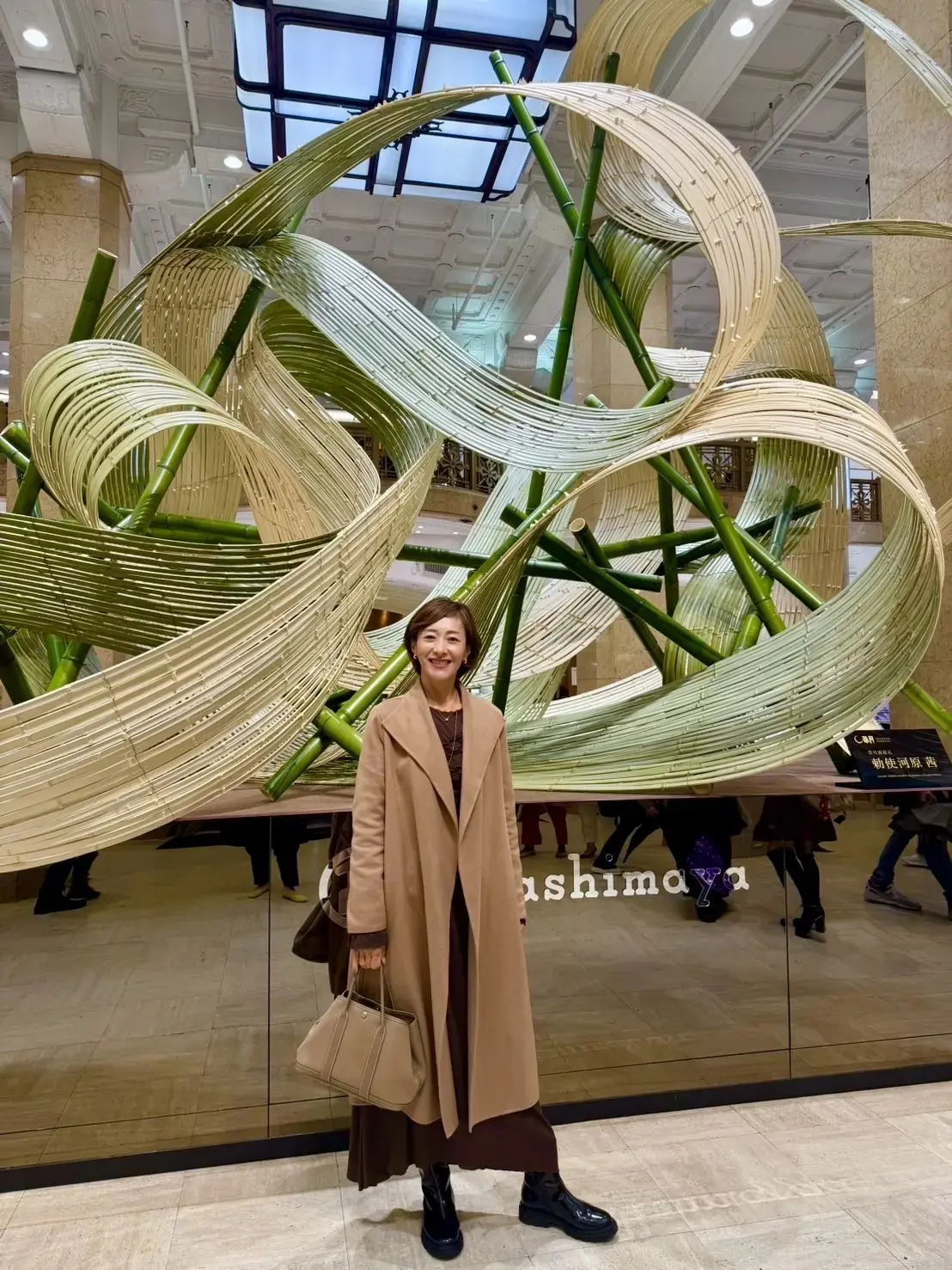 ZARA ワンピース愛用 エクラ華組 山崎明子さん