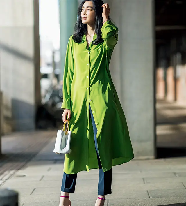 【Shirt style 01】たゆたう様も、美しい色も。この美しさは贅沢なシルクだから