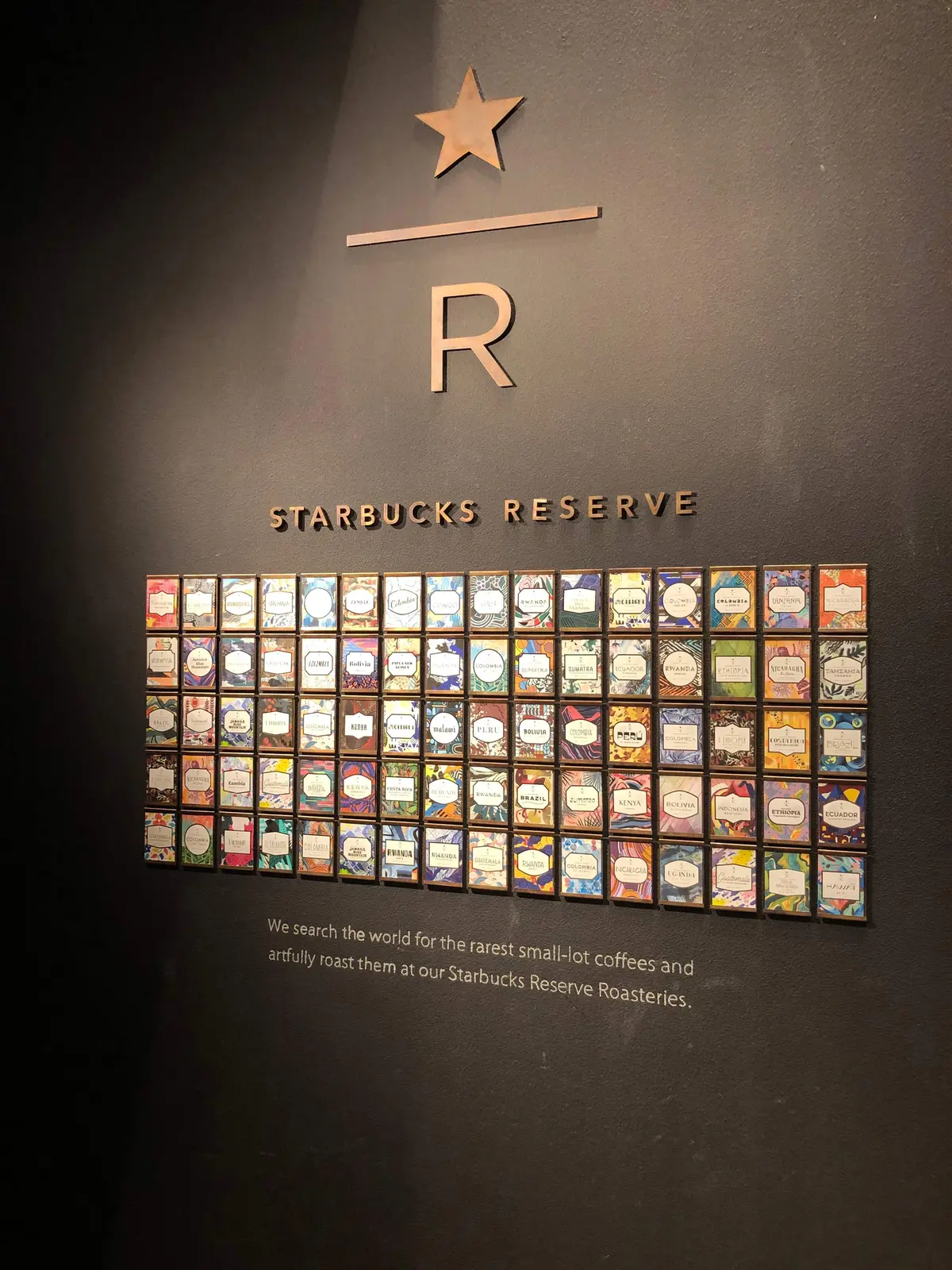 STARBUCKS RESERVE BAR。スターバックス リザーブ。スターバックス リザーブバー。店内。階段フロア。