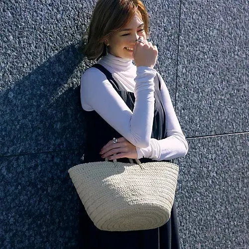 Aeta LEATHER BASKET M ￥56,100