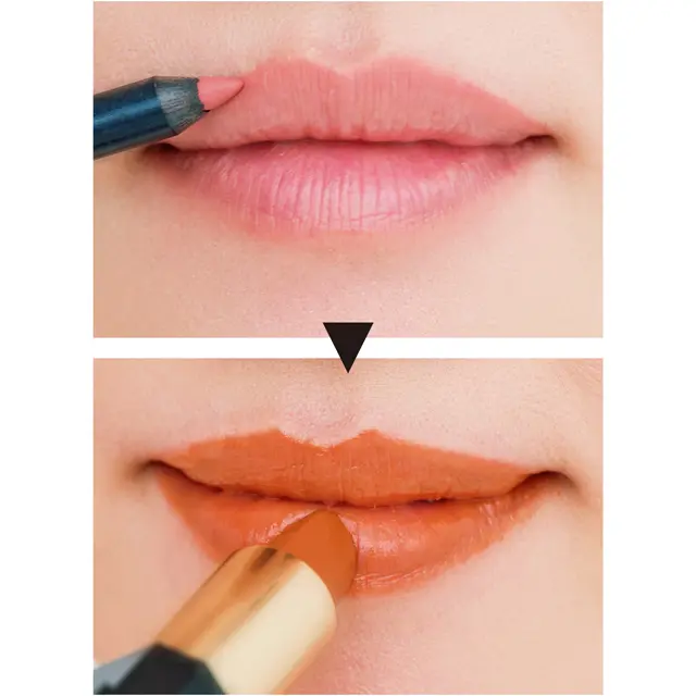 仕上げのリップ
