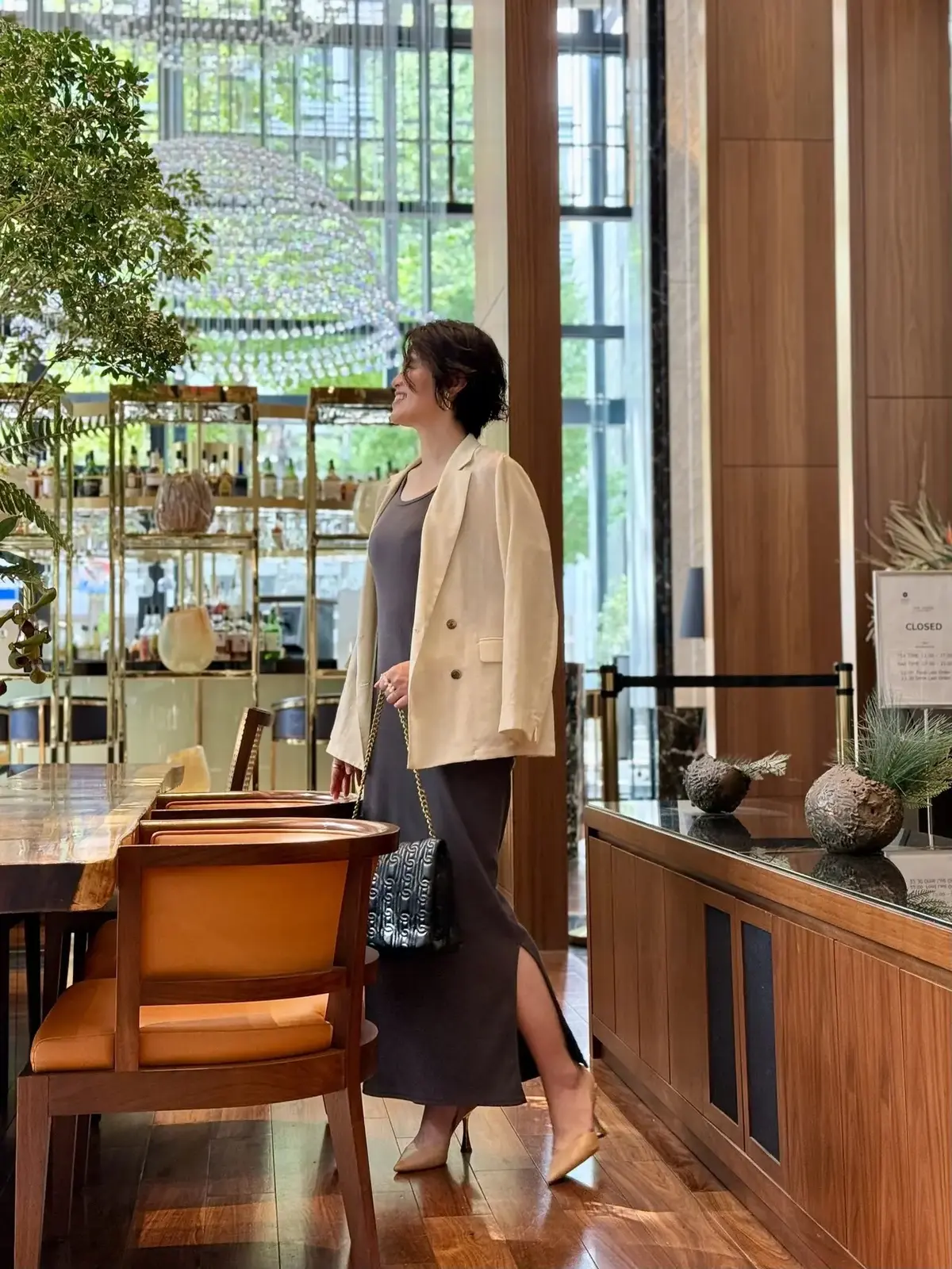 ZARA バッグ・パンプス愛用 エクラ華組 水口宜子さん