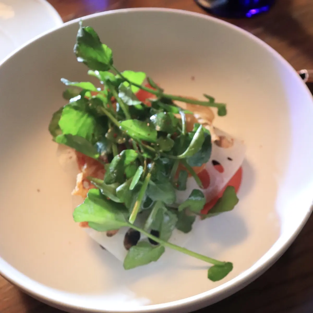 ラメゾンキオイ　[ COLD APPETIZER ] 高知県産 龍馬鰹と宮本兄弟蓮根のサラダ