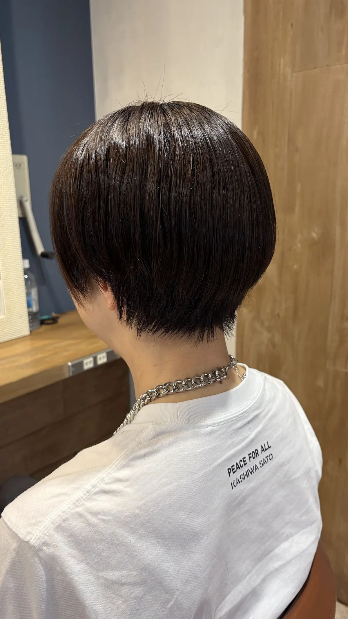 ヘアメンテナンス＊前髪のみ縮毛矯正の画像_5