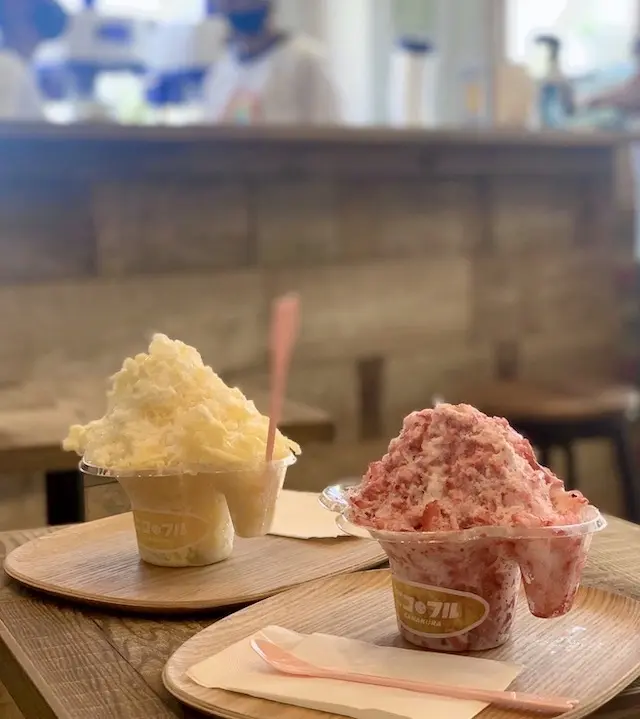ニコフル　鎌倉　鎌倉グルメ　かき氷