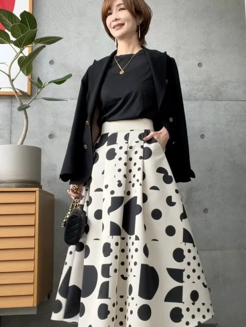 ホテルランチに♡ボリュームスカートの画像_1