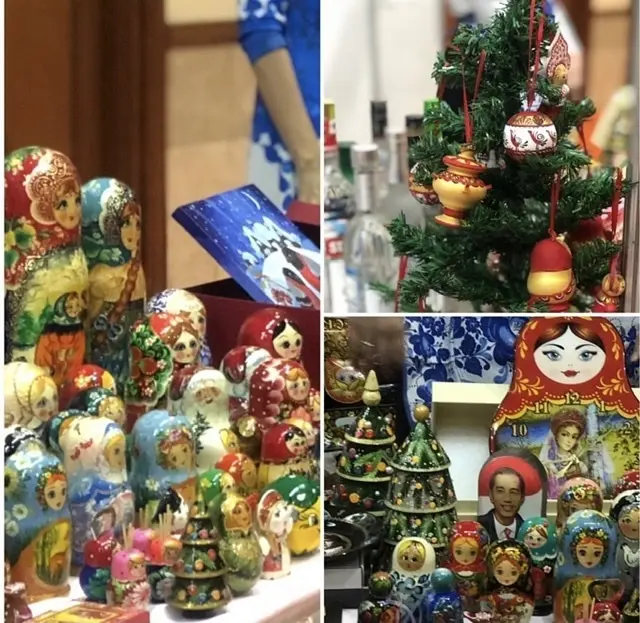 クリスマス　マトリューシュカ