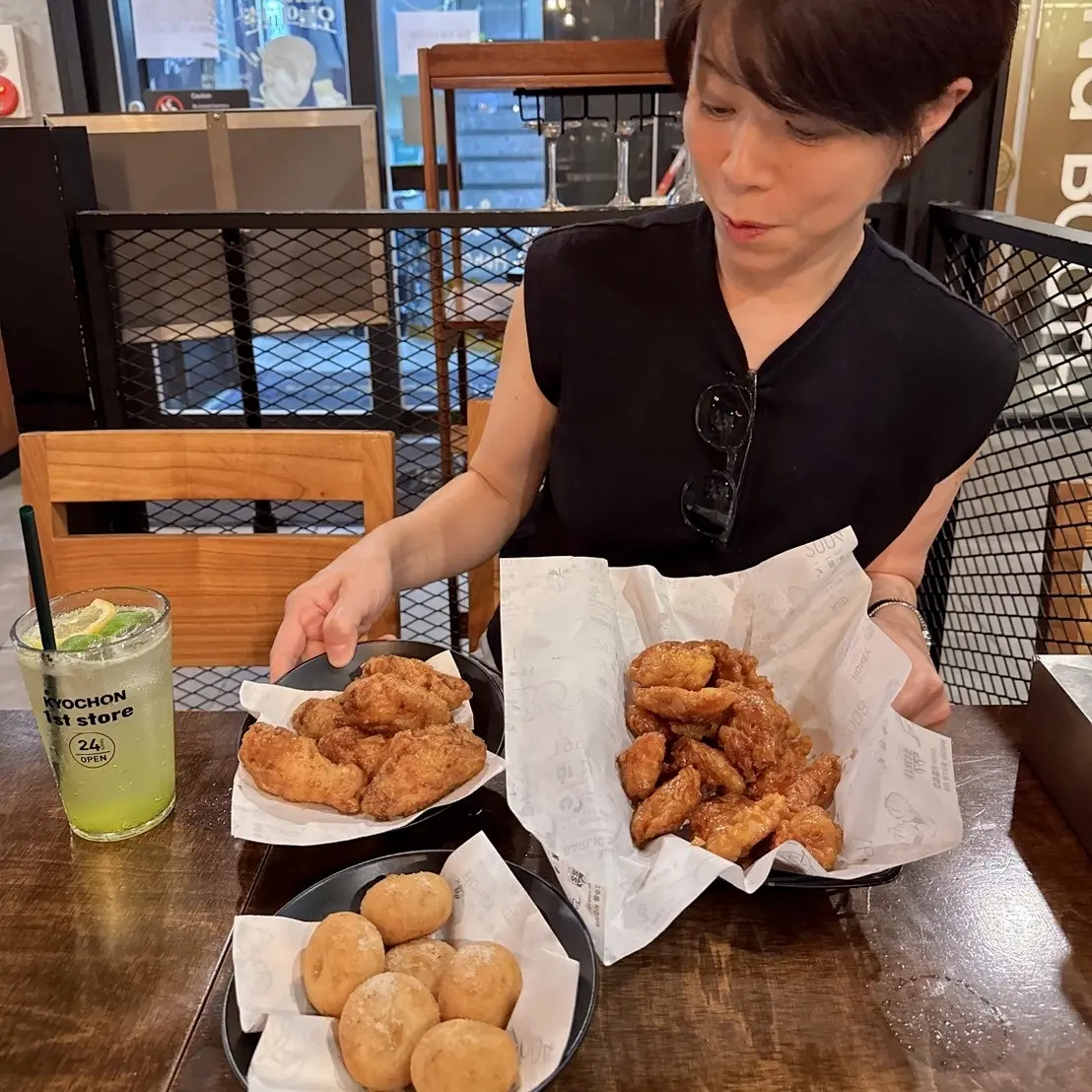 ハーフサイズでも量がすごい！