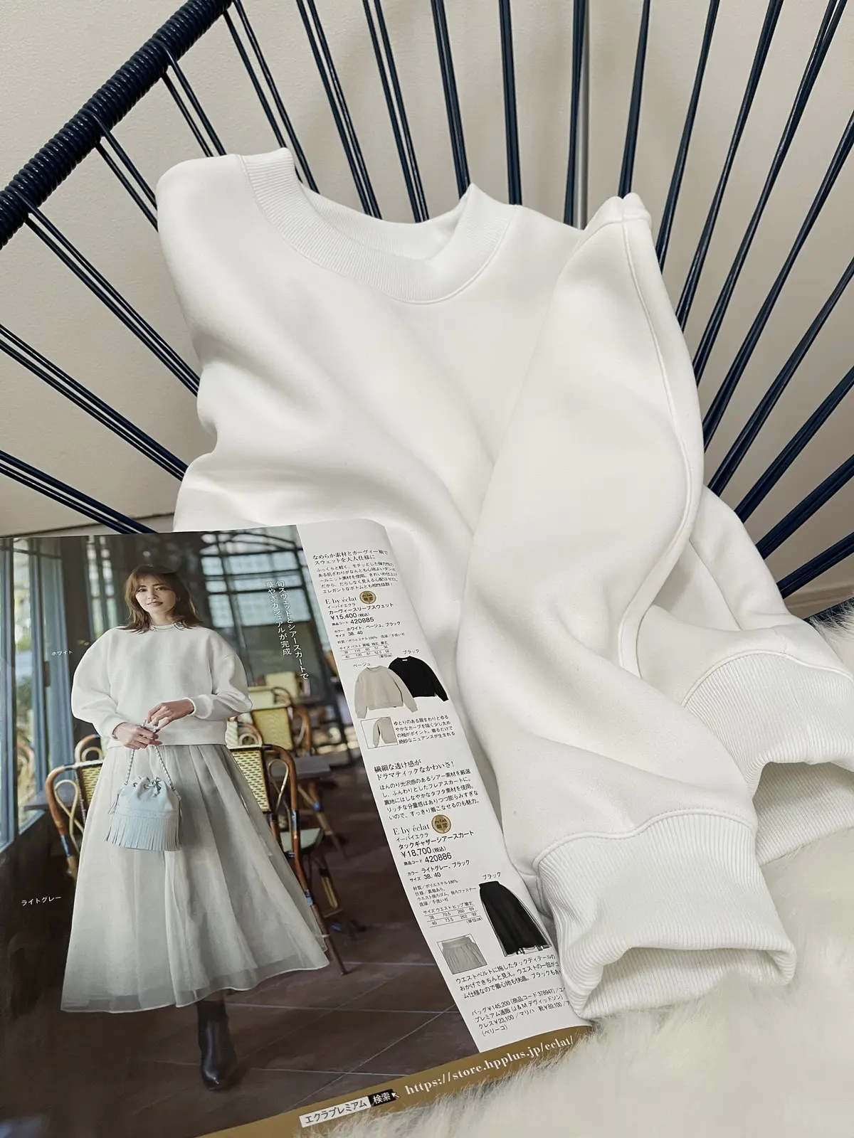 E by éclat「カーヴィースリーブの画像_5