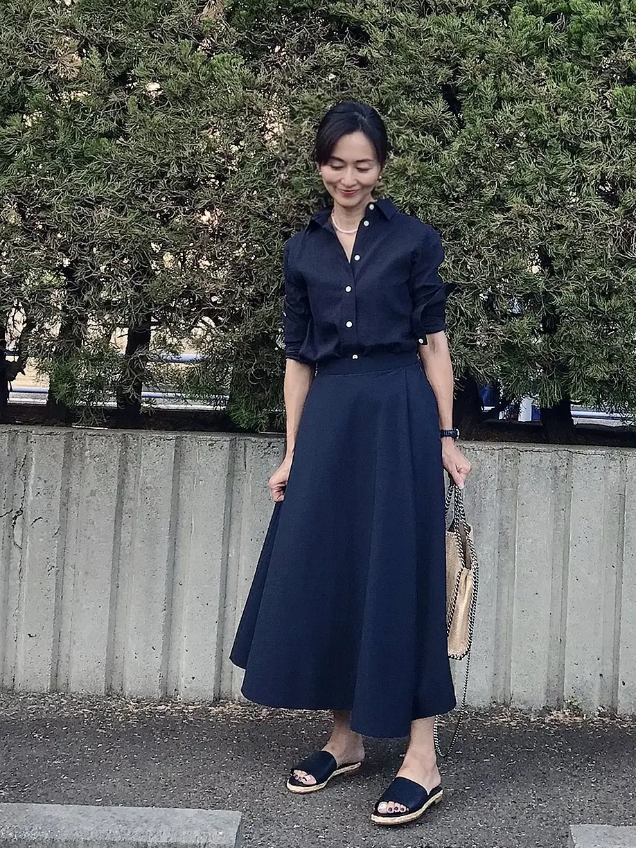 ベーシックなシャツスタイル♡の画像_3