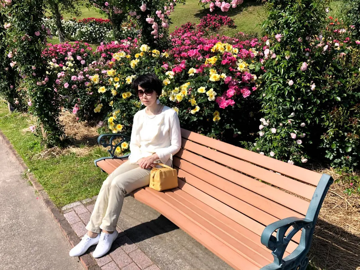 たくさん歩き回ったので、ちょっと休憩