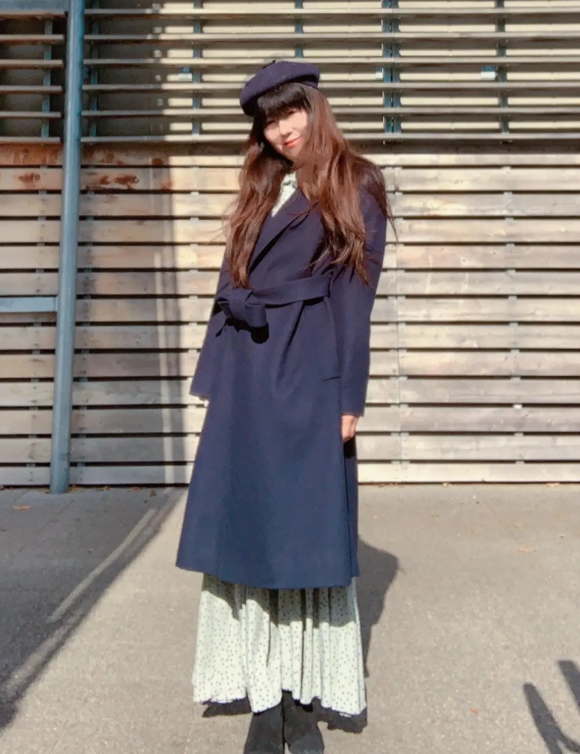 今シーズン購入したコートはネイビーの画像_1