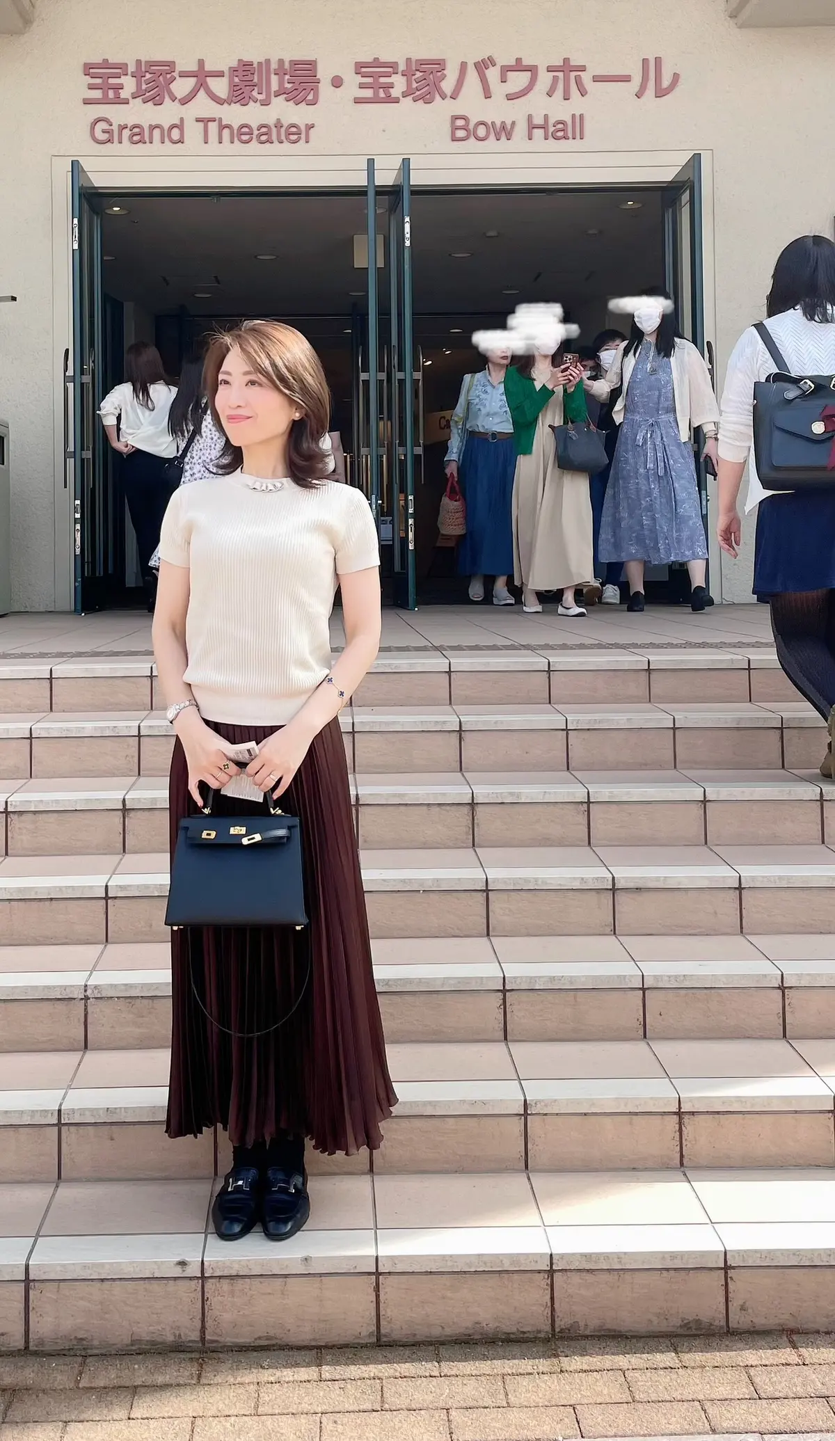 娘と宝塚歌劇を観劇　その日のコーデの画像_2
