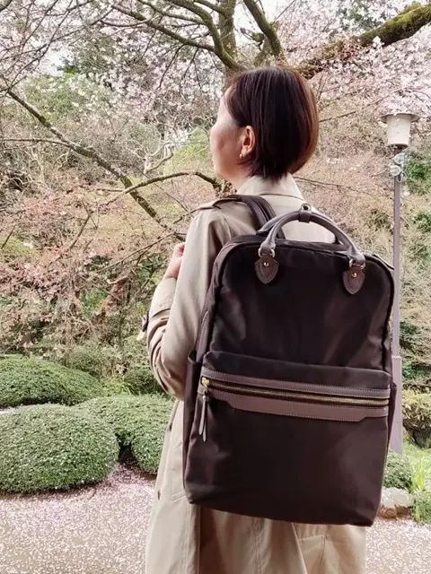 ace.エースのリモフィスリュックのブラウン